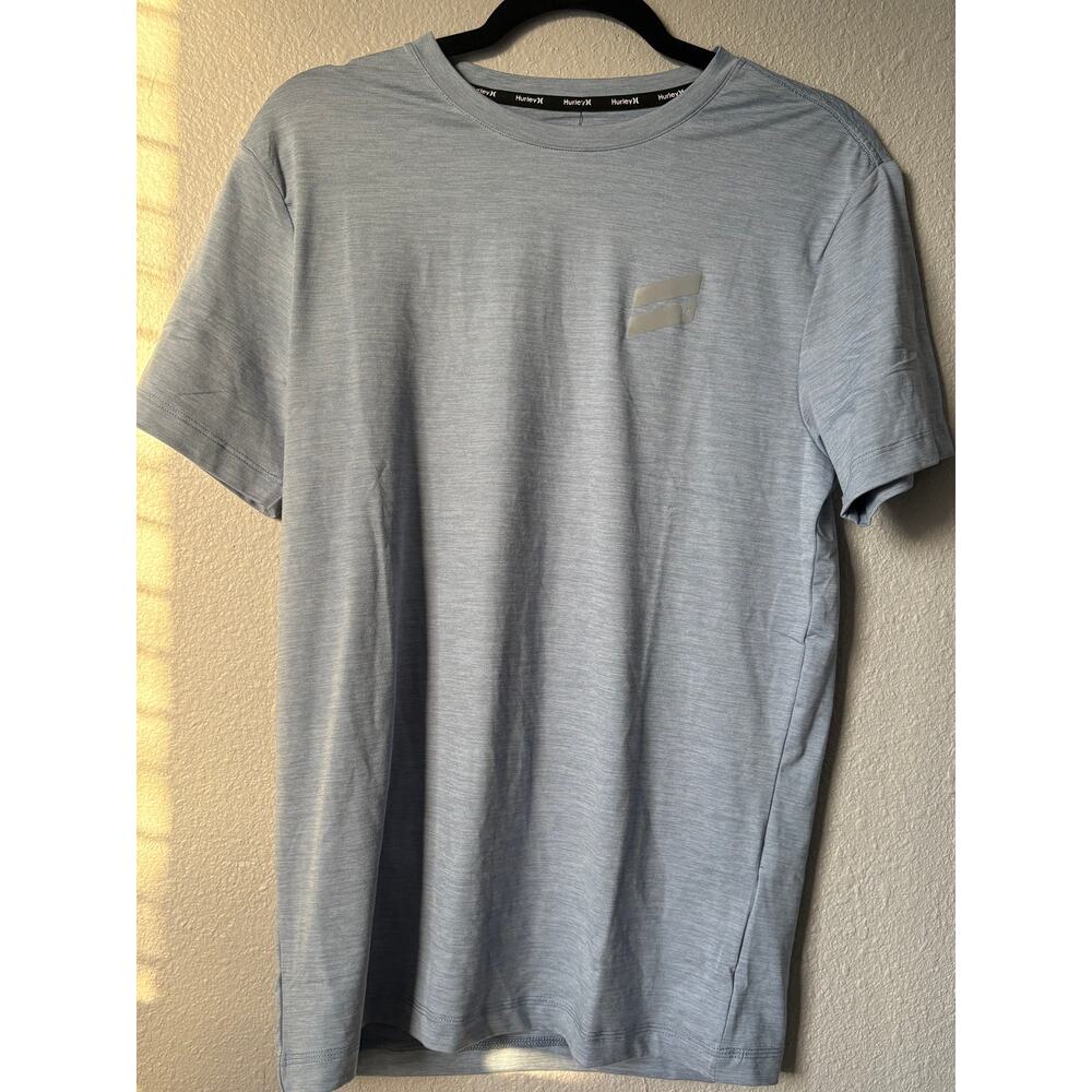 Hurley Exist Slash Logo Spacedye Tee – Lilac Ice, Size Small, NWT